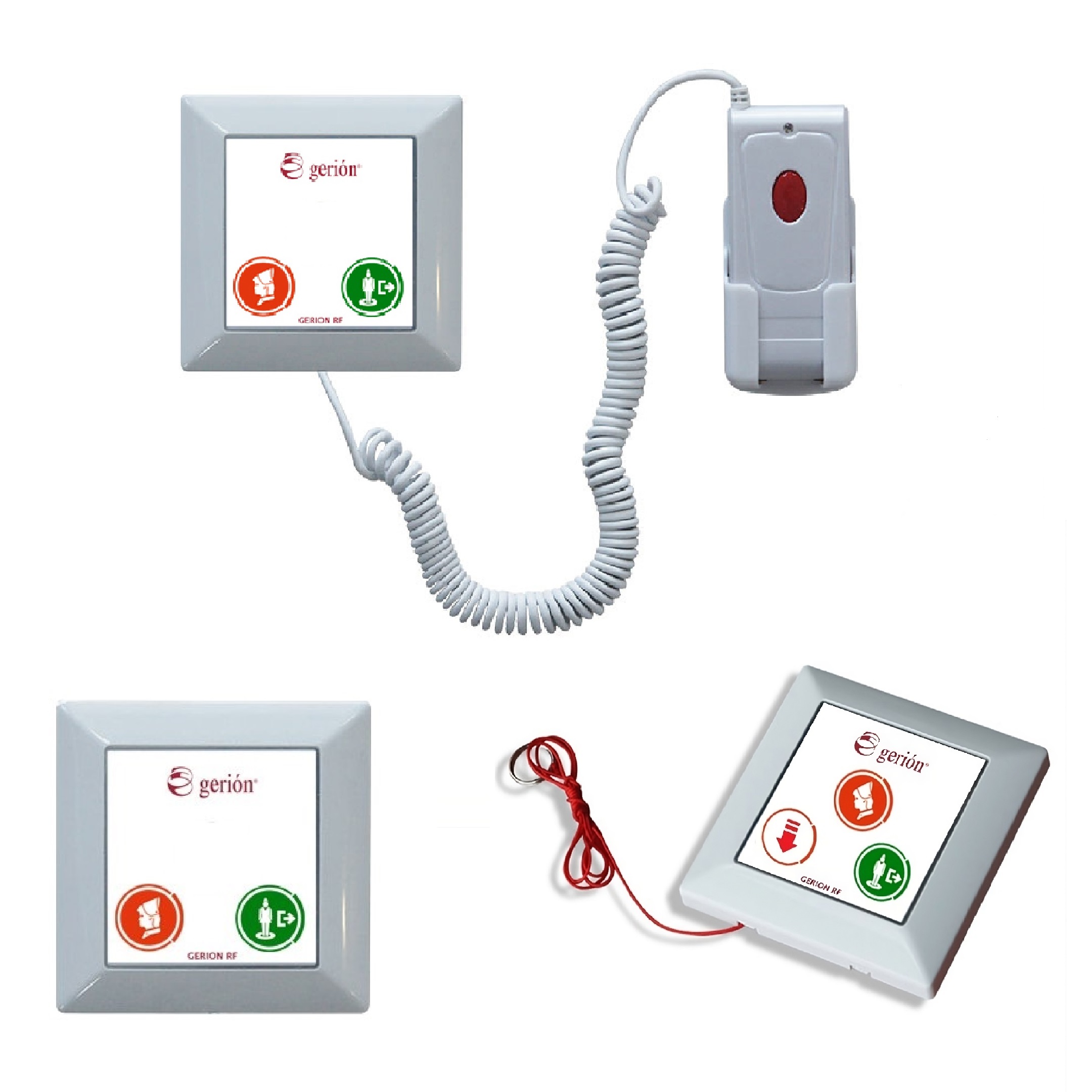 Dispositivos Habitación - Sistema Llamadas Paciente Enfermera RF